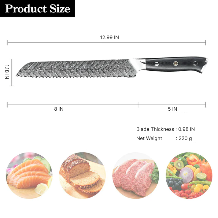 8" Bread Knife