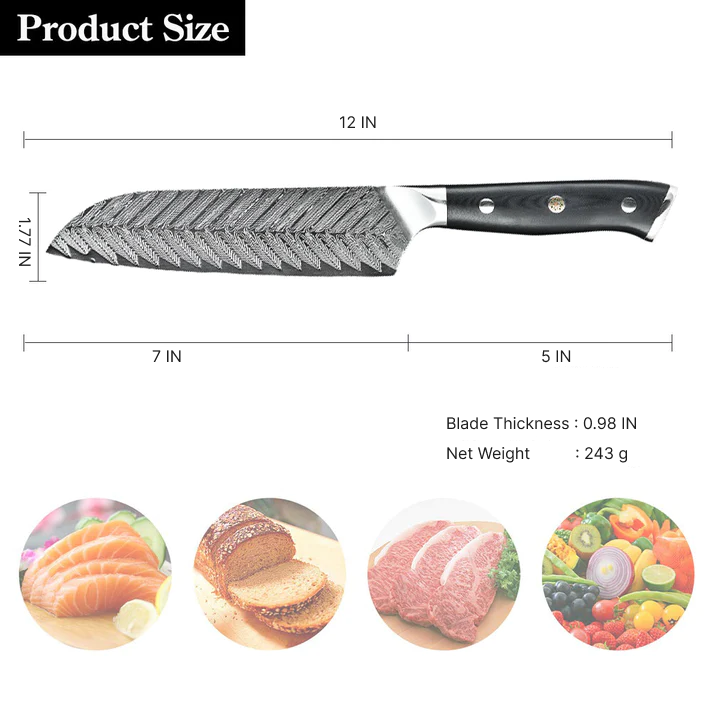 7" Santoku Knife